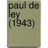Paul de Ley (1943)