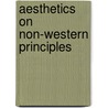 Aesthetics on non-western principles by Ken-ichi Sasaki