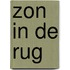 Zon in de rug