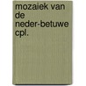 Mozaiek van de neder-betuwe cpl. door Onbekend