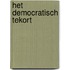Het democratisch tekort