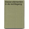 Klasse-elementen in de rechtsgang by Jongman