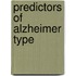 Predictors of Alzheimer type