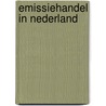 Emissiehandel in Nederland door Onbekend
