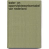 Water- en Oppervlaktewantsentabel van Nederland door T. van Haaren