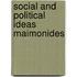 Social and political ideas maimonides