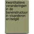 Kwantitatieve veranderingen in de banenstructuur in Vlaanderen en België