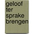 Geloof ter sprake brengen