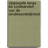 Zijspiegels langs de stootranden van de randwoordelijkheid