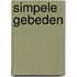 Simpele gebeden