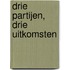 Drie partijen, drie uitkomsten