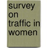 Survey on traffic in women door Vleuten