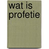 Wat is profetie door Dam