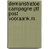 Demonstratoe campagne ptt post vooraank.m.