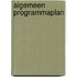 Algemeen programmaplan