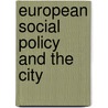 European social policy and the city door Onbekend