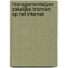 Managementwijzer zakelijke bronnen op het Internet door P. Verver