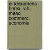Eindexamens herex. v.h. meao commerc. economie door Onbekend