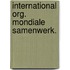 International org. mondiale samenwerk.