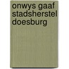 Onwys gaaf stadsherstel doesburg door Bruyn Sepmeyer