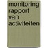 Monitoring rapport van activiteiten