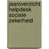 Jaaroverzicht Helpdesk Sociale Zekerheid