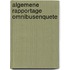 Algemene rapportage omnibusenquete