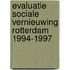 Evaluatie sociale vernieuwing Rotterdam 1994-1997