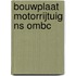 Bouwplaat Motorrijtuig NS omBC