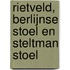 Rietveld, Berlijnse stoel en Steltman stoel