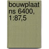 Bouwplaat NS 6400, 1:87,5 door Onbekend