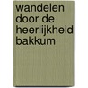 Wandelen door de Heerlijkheid Bakkum by E. Mooij