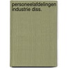 Personeelafdelingen industrie diss. by Buitendam