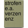Strofen e.a. verzen enz by Boutens