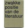 Zwakke positie van de literatuur door Nossack