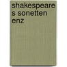 Shakespeare s sonetten enz by Emde Boas