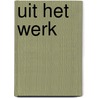 Uit het werk door Presser