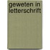 Geweten in letterschrift