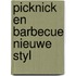 Picknick en barbecue nieuwe styl