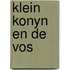 Klein konyn en de vos
