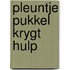 Pleuntje pukkel krygt hulp
