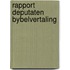 Rapport deputaten bybelvertaling