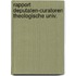 Rapport deputaten-curatoren theologische univ.