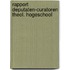Rapport deputaten-curatoren theol. hogeschool