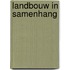 Landbouw in samenhang