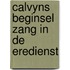 Calvyns beginsel zang in de eredienst