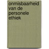 Onmisbaarheid van de personele ethiek door Douma