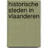 Historische steden in Vlaanderen