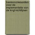 Basisvoorwaarden voor de implementatie van de KNGF-richtlijnen