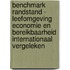 Benchmark Randstand - Leefomgeving economie en bereikbaarheid internationaal vergeleken